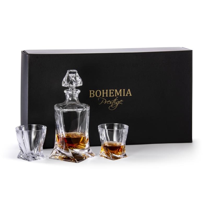 BOHEMIA PRESTIGE QUADRO ZESTAW DO WHISKY 1+6-20307