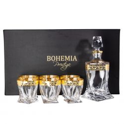 BOHEMIA PRESTIGE RICH GOLD ZESTAW 1+6 WHISKY