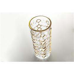 BOHEMIA PRESTIGE ARABESQUE GOLD WAZON 280MM-22713