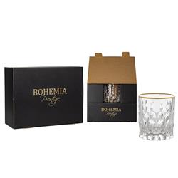 BOHEMIA PRESTIGE CONTE GOLD SZKLANKA 340ML 6SZT-22787