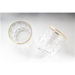 BOHEMIA PRESTIGE CONTE GOLD SZKLANKA 340ML 6SZT-22789