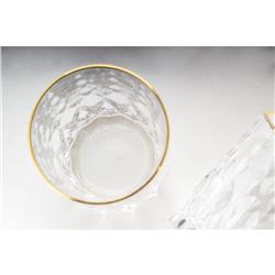 BOHEMIA PRESTIGE CONTE GOLD SZKLANKA 340ML 6SZT-22791