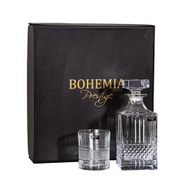 BOHEMIA PRESTIGE ELEGANTE PLATIN ZESTAW DO WHISKY