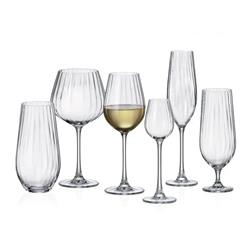 BOHEMIA COLUMBA OPTIC KIELISZEK SZAMPAN 260ML 6SZT-23038