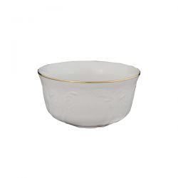 BERNADOTTE IVORY GOLD MISECZKA NA RYŻ 11 CM