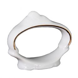 BERNADOTTE IVORY GOLD PIERŚCIEŃ DO SERWETEK