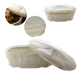 BERNADOTTE IVORY GOLD POJEMNIK NA SŁODYCZE 2,10 L