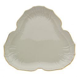 BERNADOTTE IVORY GOLD PATERA TRÓJKATNA 27CM