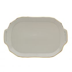 BERNADOTTE IVORY GOLD TACA Z UCHWYTAMI 23 CM