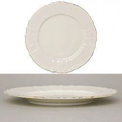 BERNADOTTE IVORY GOLD TALERZ PŁASKI 27CM