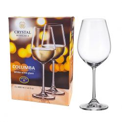 BOHEMIA COLUMBA KIELISZEK WINO 400ML 2SZT