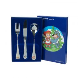 BS KARKULKA KPL. SZTUĆCÓW DLA DZIECI 3EL.