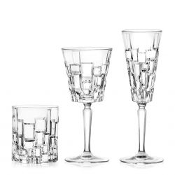 RCR ETNA ZESTAW SZKLANKI+ WINO+SZAMPAN 18EL.