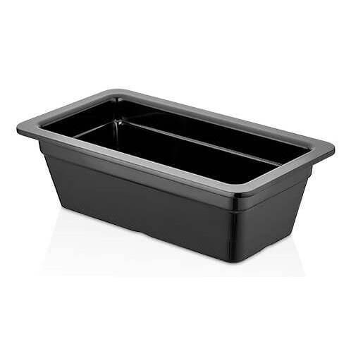 MELAMINA POJEMNIK GN 1/3 17,6x32,5x10CM CZARNY-16679