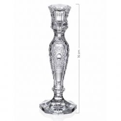 BOHEMIA ŚWIECZNIK KRYSZTAŁOWY 500PK 160MM