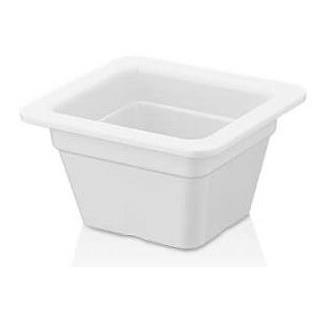 MELAMINA POJEMNIK GN 1/6 17,6x16,2x10CM BIAŁY-16790