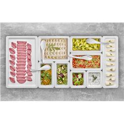 MELAMINA POJEMNIK GN 1/6 17,6x16,2x10CM BIAŁY-17277