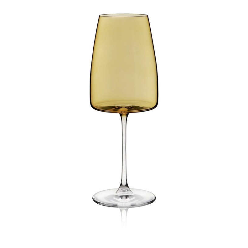 RONA DECO KIELISZEK 510ML WINO 4SZT FADE CITRINE-23900