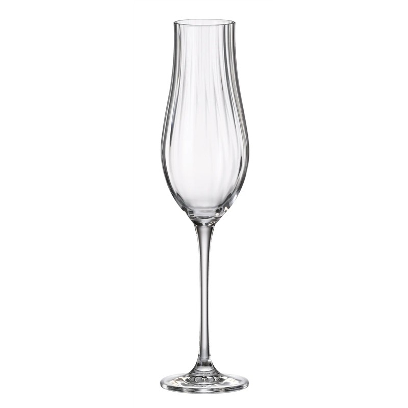 BOHEMIA LIMOSA OPTIC KIELISZEK 200ML SZAMPAN 6SZT-23926