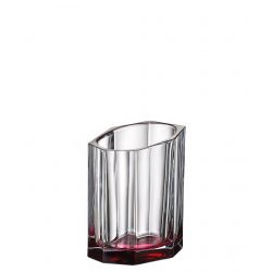 BOHEMIA BAZALT PINK BOTTOM WAZON 200MM