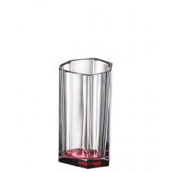 BOHEMIA BAZALT PINK BOTTOM WAZON 250MM
