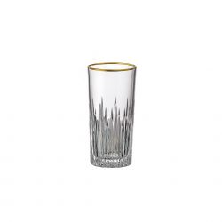 BOHEMIA FIREWORKS GOLD SZKLANKA WYSOKA 350ML 6SZT