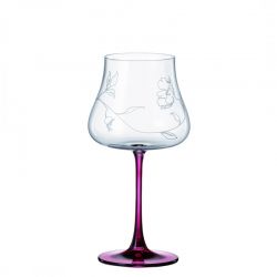 BOHEMIA IDUNA RED FOOT KIELISZEK 580ML WINO 6SZT
