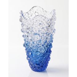PRESTIGE CRYSTAL NAVI BLUE WAZON 300MM