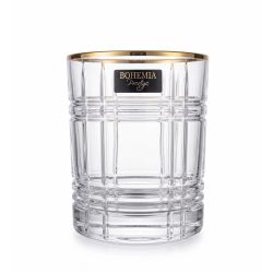 BOHEMIA PRESTIGE SEMPRE GOLD SZKL.WHISKY 340ML 6x