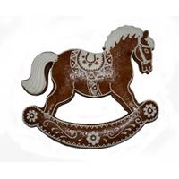 WYKRAWACZ PIERNIKOWY KOŃ NA BIEGUNACH 16,6 CM-8957