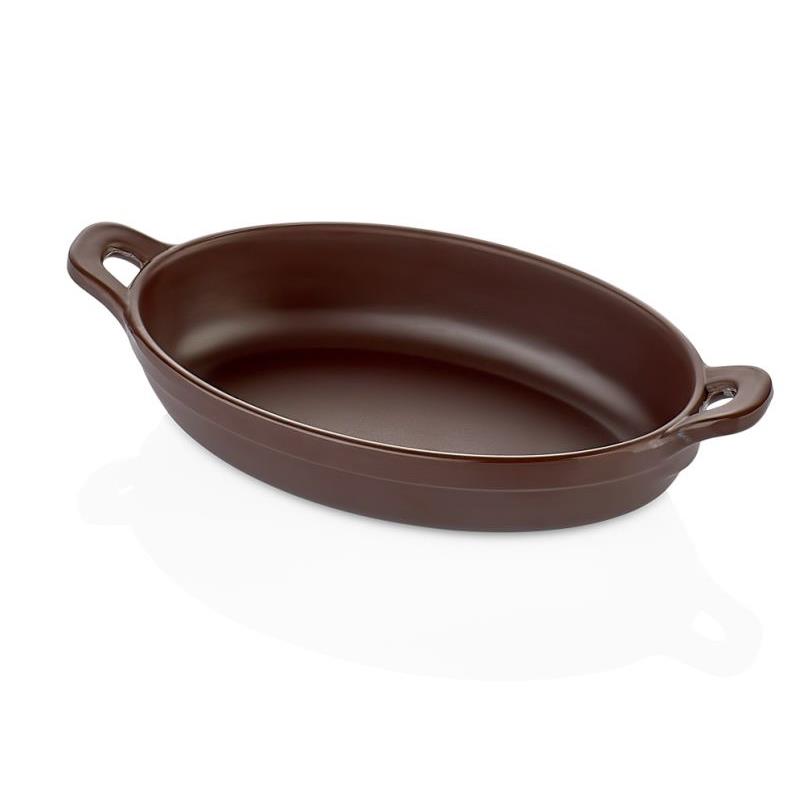 MELAMINA TERRA PATELNIA DO SERWOWANIA 15CM BRĄZ-16828