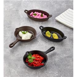 MELAMINA TERRA PATELNIA DO SERWOWANIA 15CM BRĄZ-17085