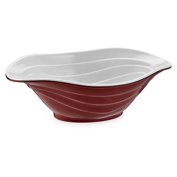 * MEL DUET ZESTAW MISEK 4SZT CZERWONO - BIAŁY-16000