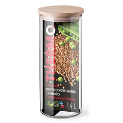 THERMO POJEMNIK NA ŻYWNOŚĆ 1,4L DREWNIANA POKRYWKA-20524