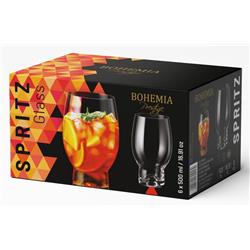 BOHEMIA PRESTIGE SZKLANKA SPRITZ 500ML 6 SZT-20613