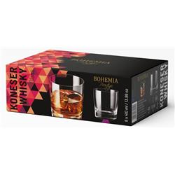 BOHEMIA PRESTIGE SZKLANKA KONESER WHISKY 6 SZT-20559