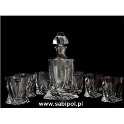 BOHEMIA QUADRO ZESTAW DO WHISKY 1+6-21027