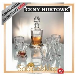 BOHEMIA QUADRO ZESTAW DO WHISKY 1+6-21033