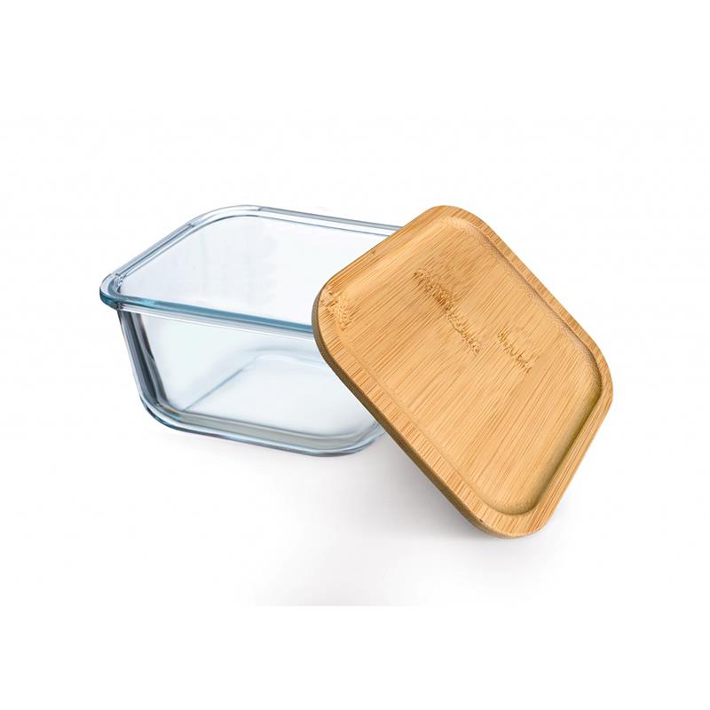 SIMAX POJEMNIK Z BAMBUSOWĄ POKRYWKĄ 0,5L-21868