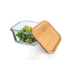 SIMAX POJEMNIK Z BAMBUSOWĄ POKRYWKĄ 0,5L-21870