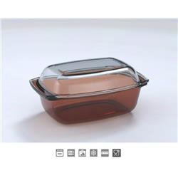 SIMAX AMBER CLEAR NACZYNIE Z POKRYWĄ 3,5L+1,6L-21961