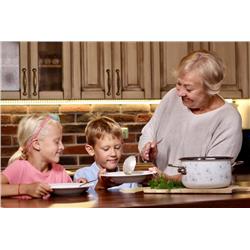 BELIS KPL. 4 GARNKÓW Z POKRYWKAMI BIAŁY PREMIUM-21994